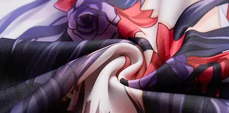 Tissu 2WAY Tricot pour housse de dakimakura, maille fine et élastique