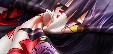 Tissu Peau de Pêche pour housse de dakimakura, surface lisse et mate