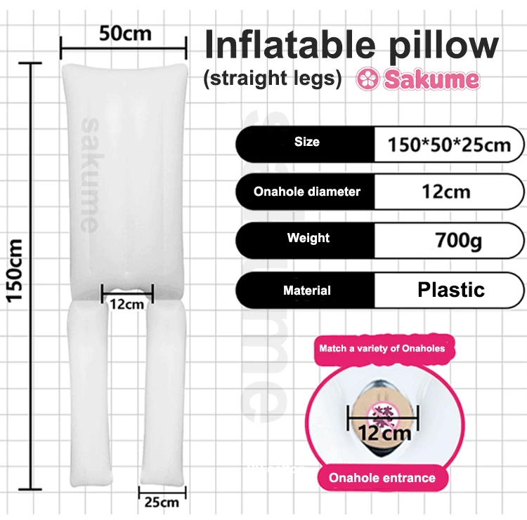 Coussin gonflable jambes droites